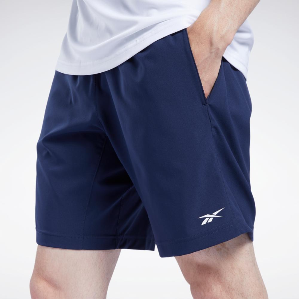 Reebok Men's Workout Ready Shorts  In Navy REG