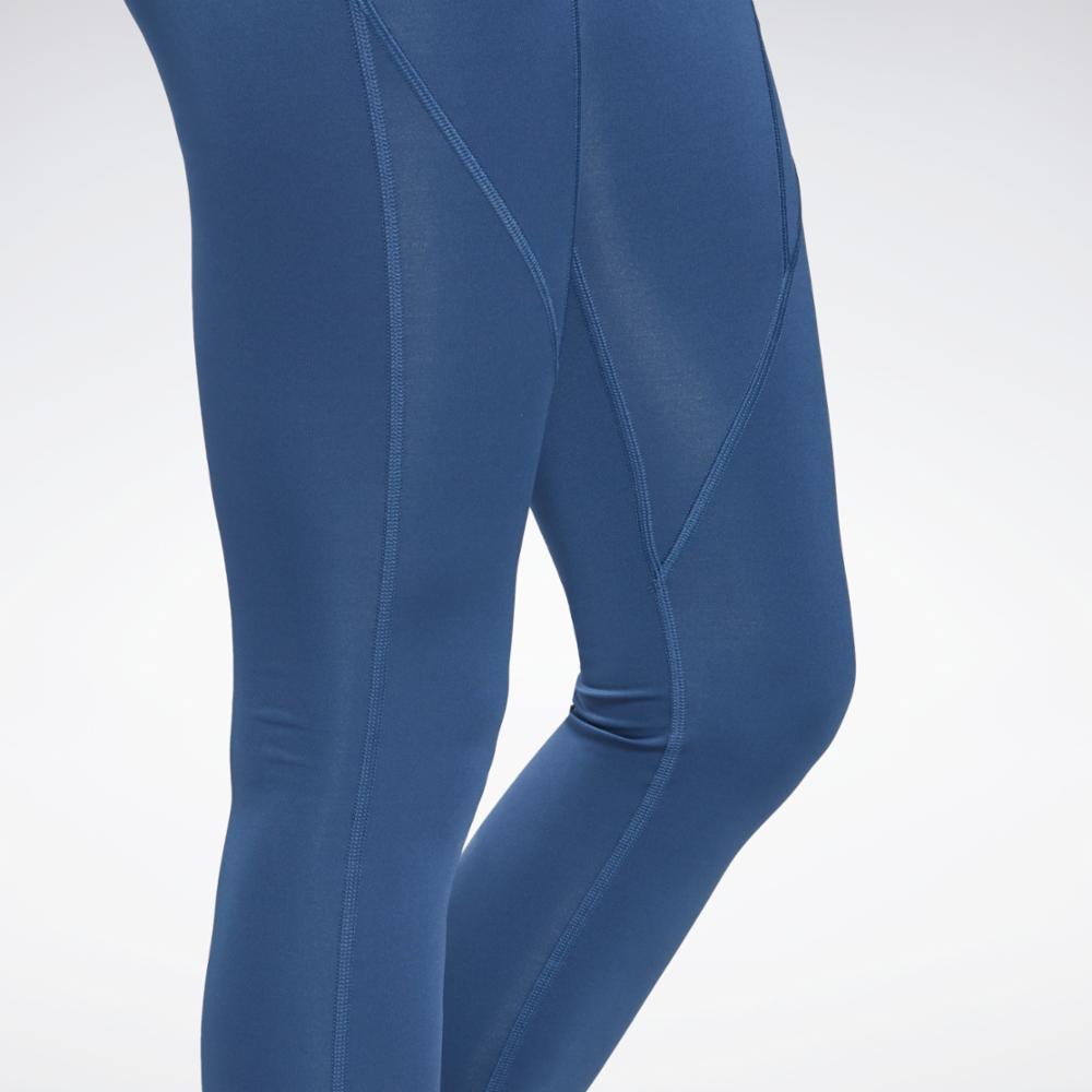 Reebok Apparel  Women's Wor Pp Tight Reebok Training App Women Blue Reg