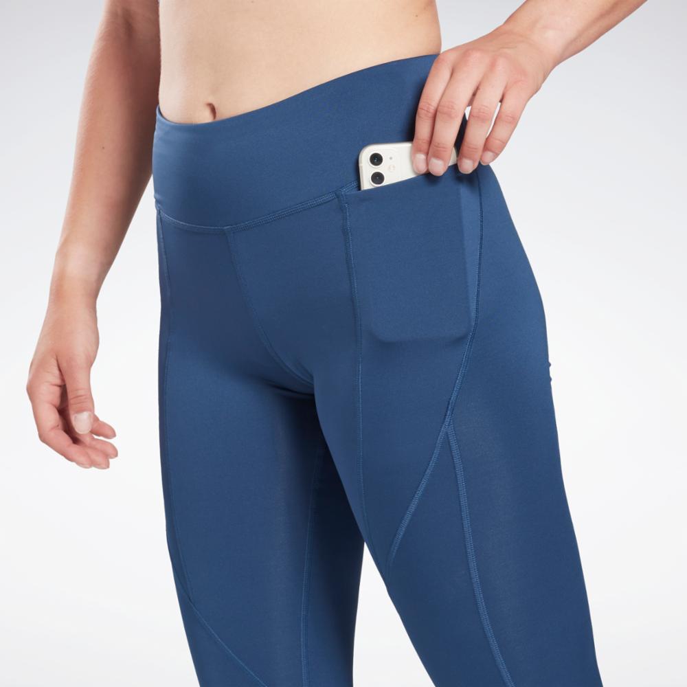 Reebok Apparel  Women's Wor Pp Tight Reebok Training App Women Blue Reg