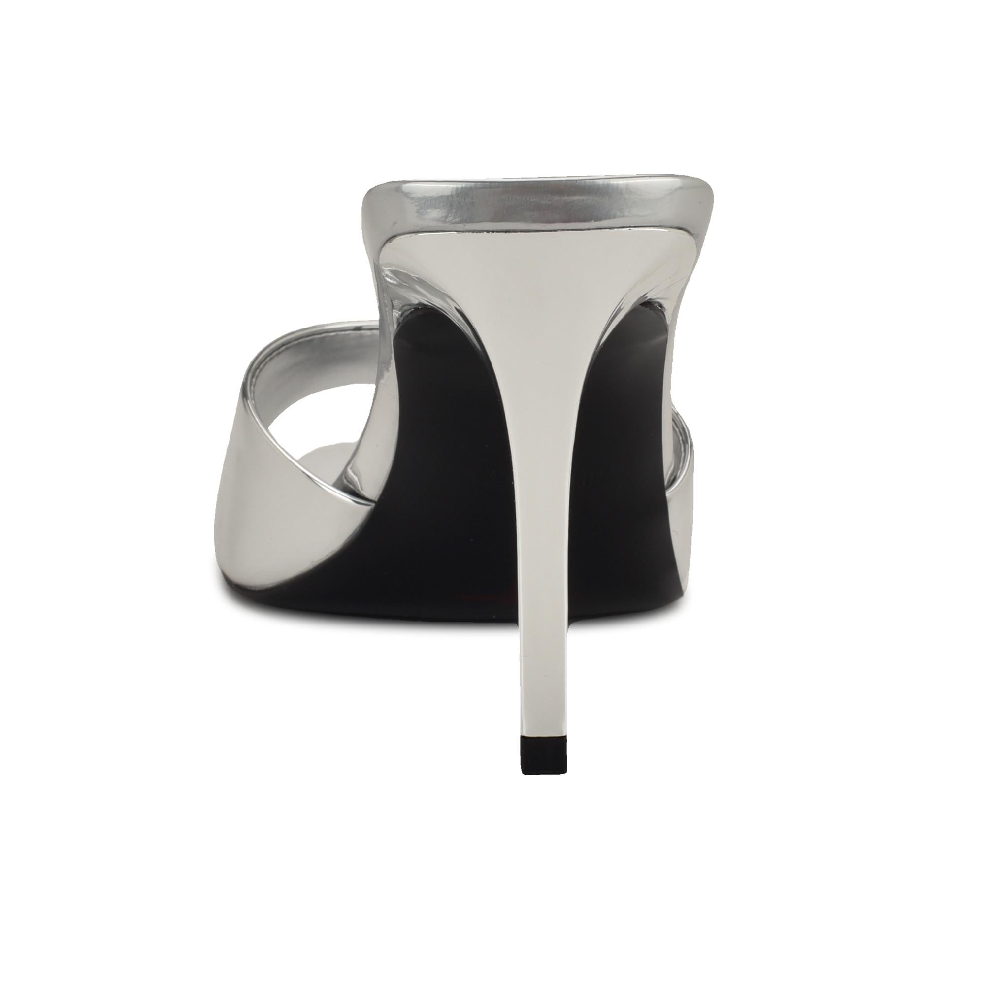 Nine West Women's Hather3 Silver M