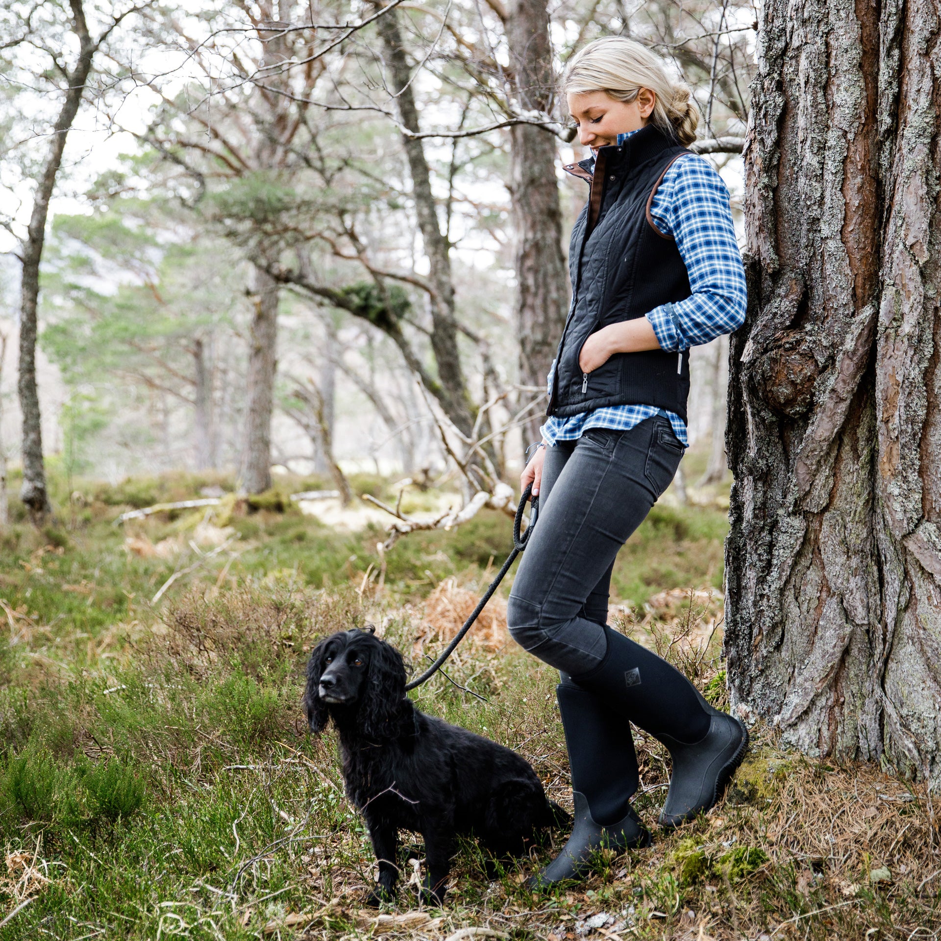 Muck Women's Haw000 In Black