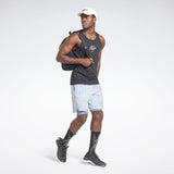 Reebok Apparel  Men's Lm Graphic Tank Reebok Training App Men Black Reg