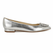 Nine West Women's Hearts3 Silver M