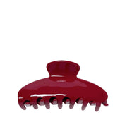 heel boy Women's Half Moon Claw Clip in Cherry Red