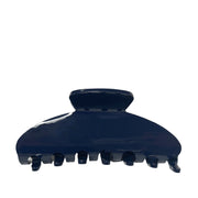 heel boy Women's Half Moon Claw Clip in Navy