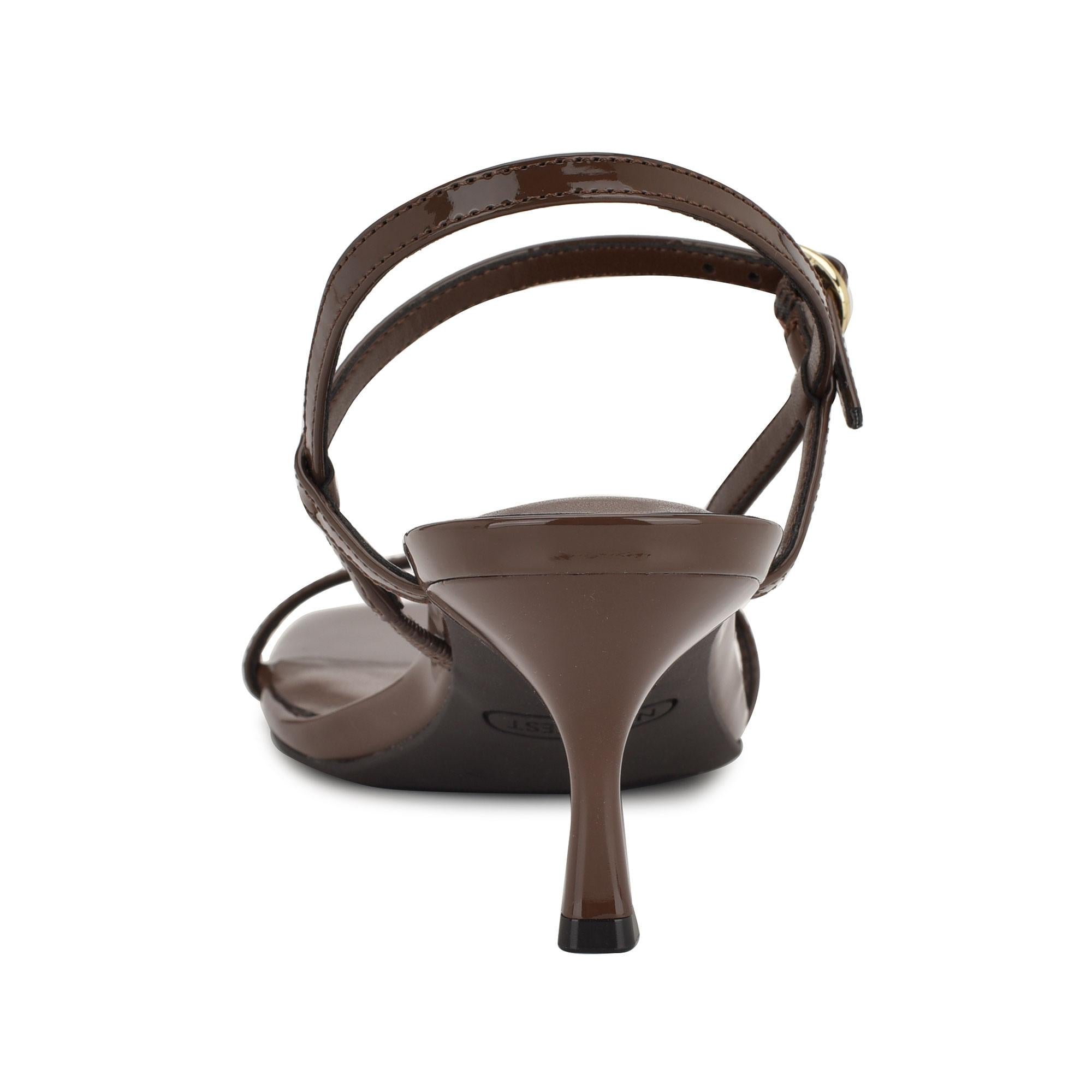 Nine West Women's Hevan3_C Brown/Jc Patent Pu M