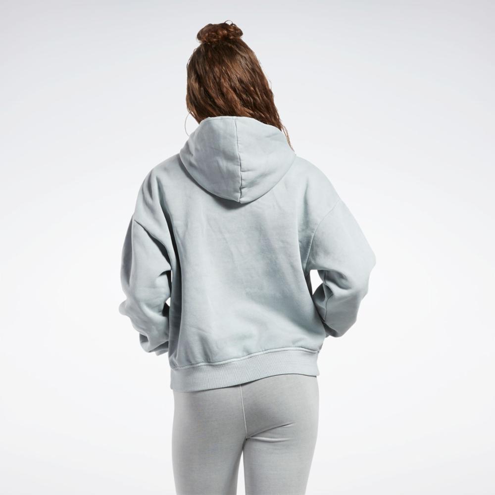 Reebok Apparel  Women's Cl Rbk Nd Fleece Ho Reebok Classics App Women Grey Reg