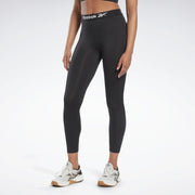 Reebok Women's Wor Commercial Tigh  In Night Black REG