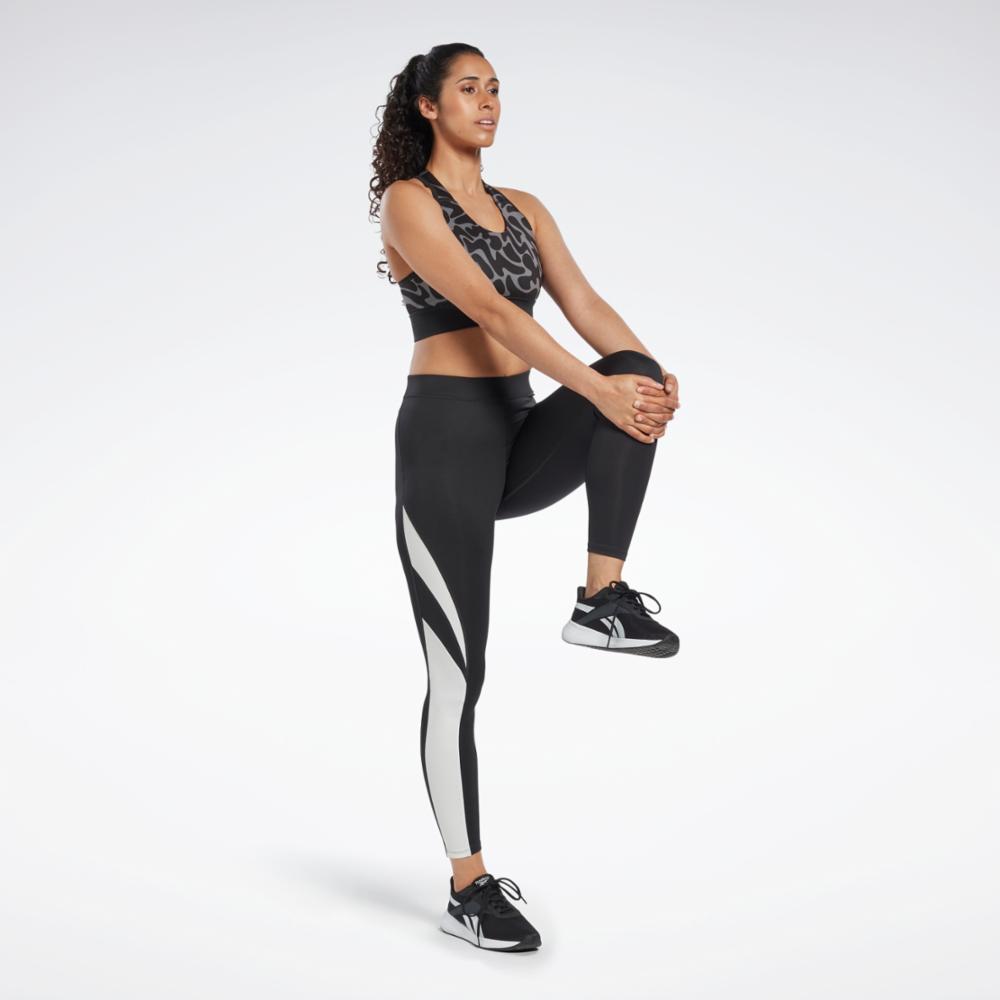 Reebok Apparel  Women's Running Vector Tigh Reebok Running App Women Black Reg