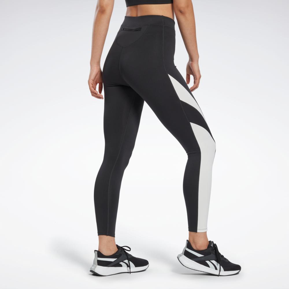 Reebok Apparel  Women's Running Vector Tigh Reebok Running App Women Black Reg
