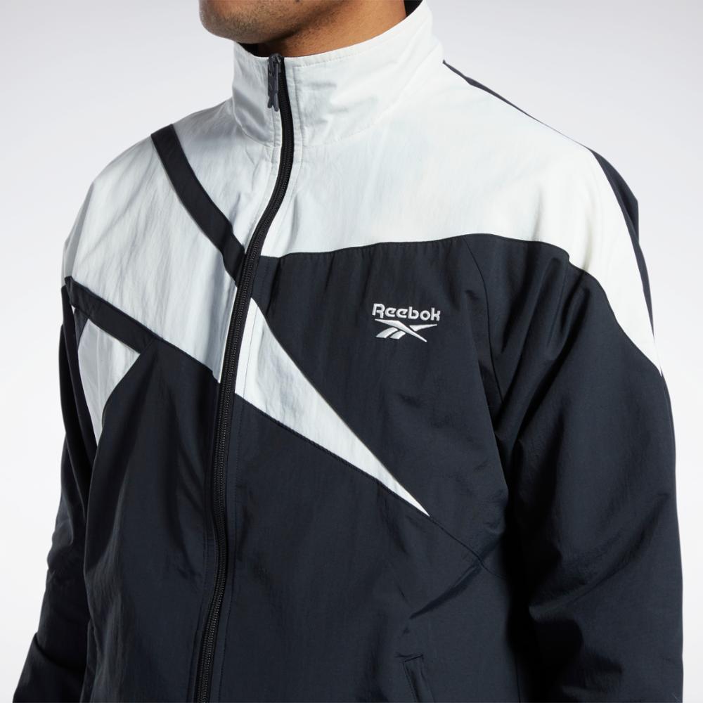 Reebok Men's Cl F Fr Tracktop  In Night Black REG