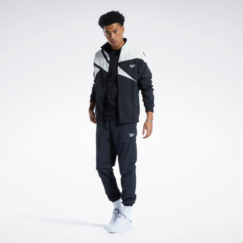 Reebok Men's Cl F Fr Tracktop  In Night Black REG