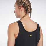 Reebok Apparel  Women's Lm Graphic Tank Reebok Training App Women Black Reg