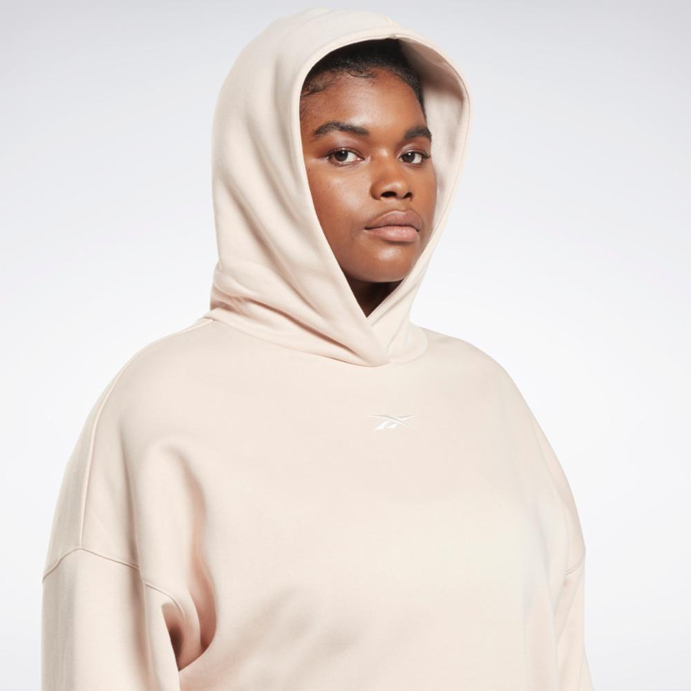 Reebok Apparel  Women's Lux Hoodie In Reebok Training App Women Nude Reg