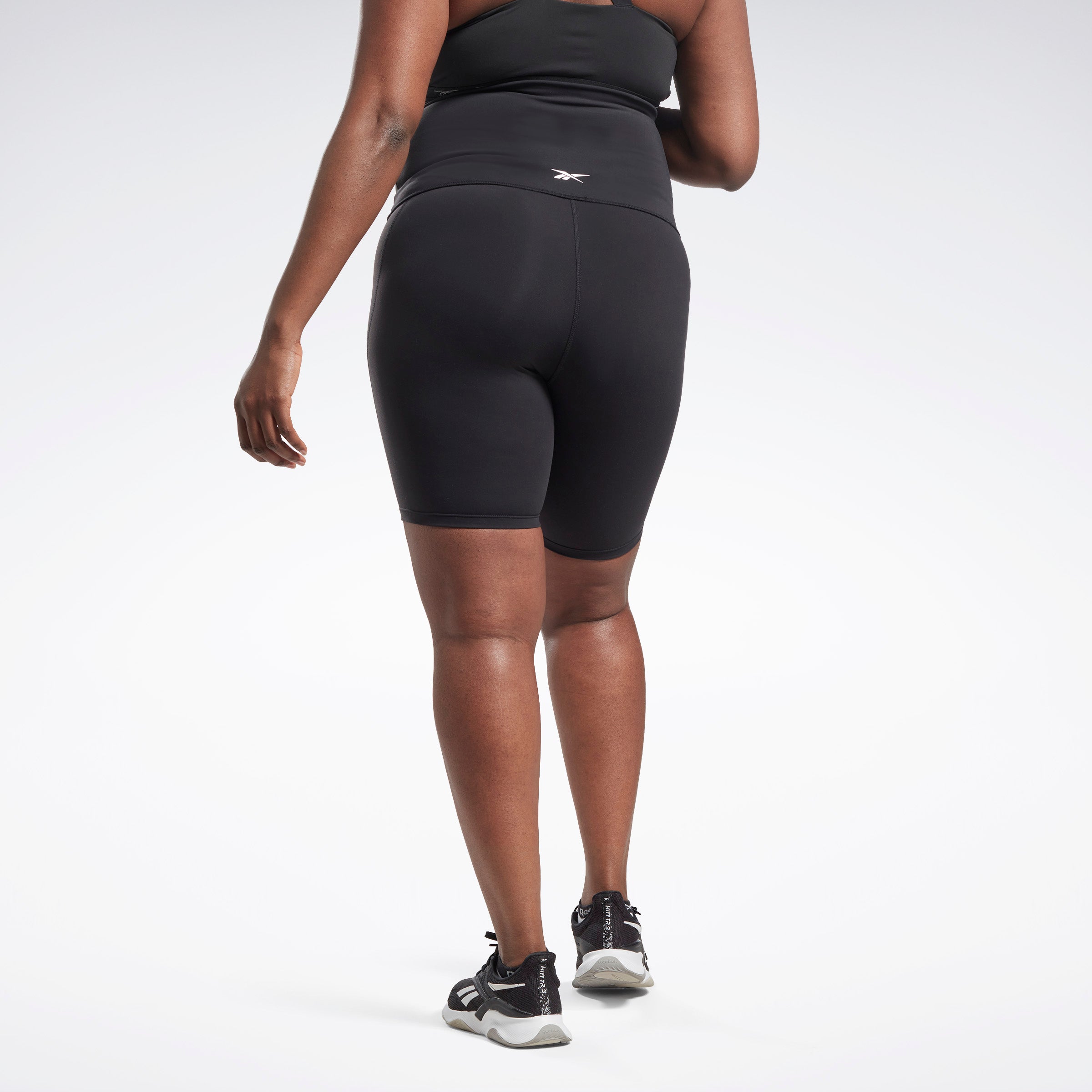 Reebok Women's Lux Maternity Short  In Black REG