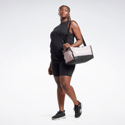 Reebok Women's Lux Maternity Short  In Black REG