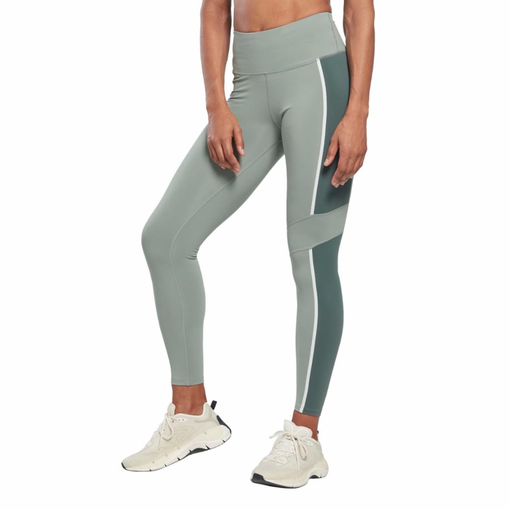 Reebok Apparel  Women's Lux Hr Tight- C Green Reg