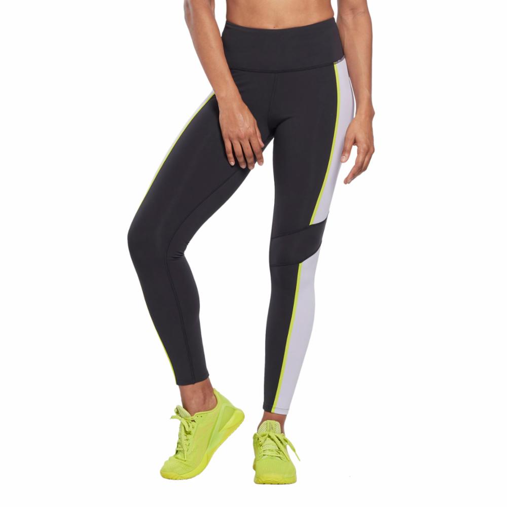 Reebok Apparel  Women's Lux Hr Tight- C Black Reg