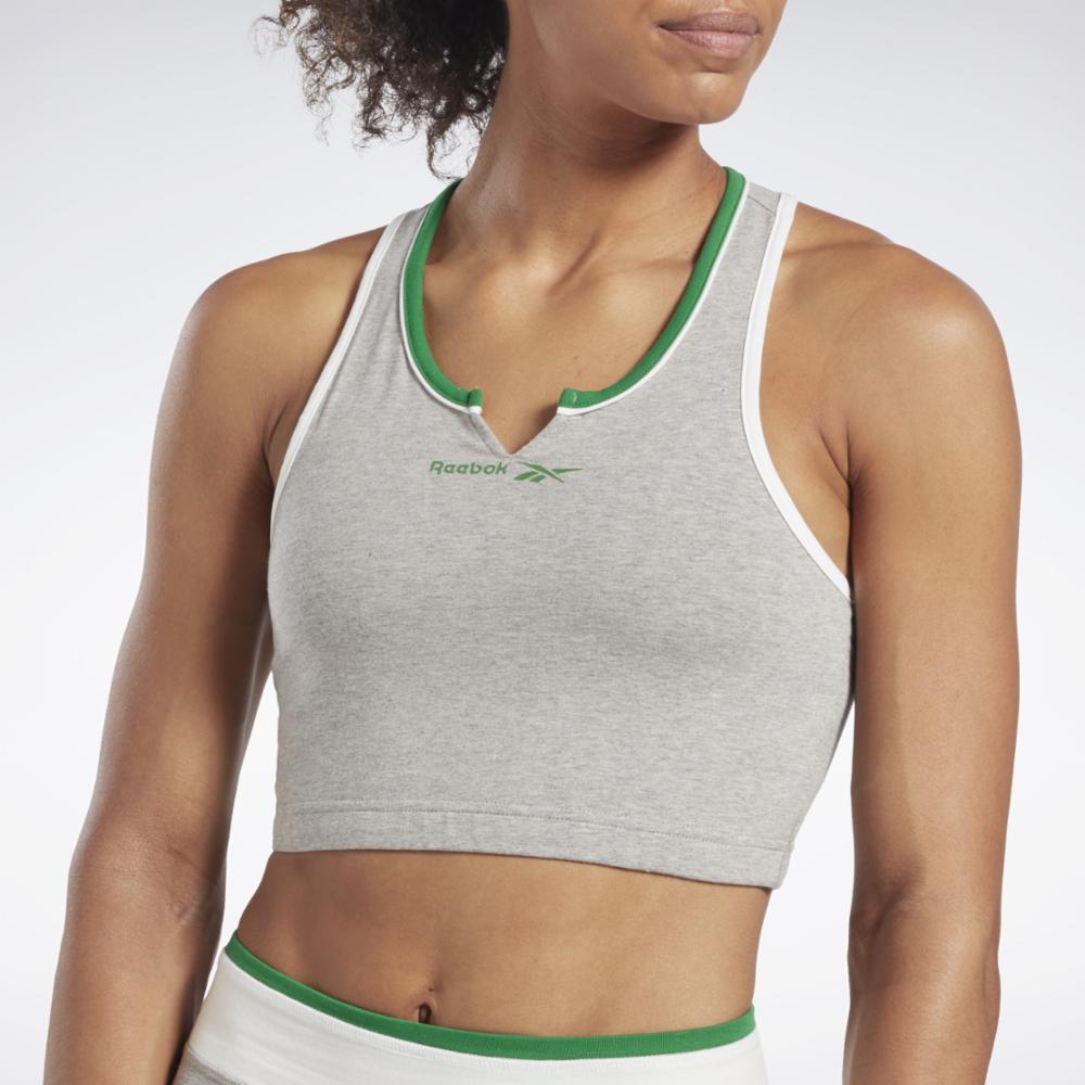Reebok Women's Rie Bralette  In Mgreyh REG