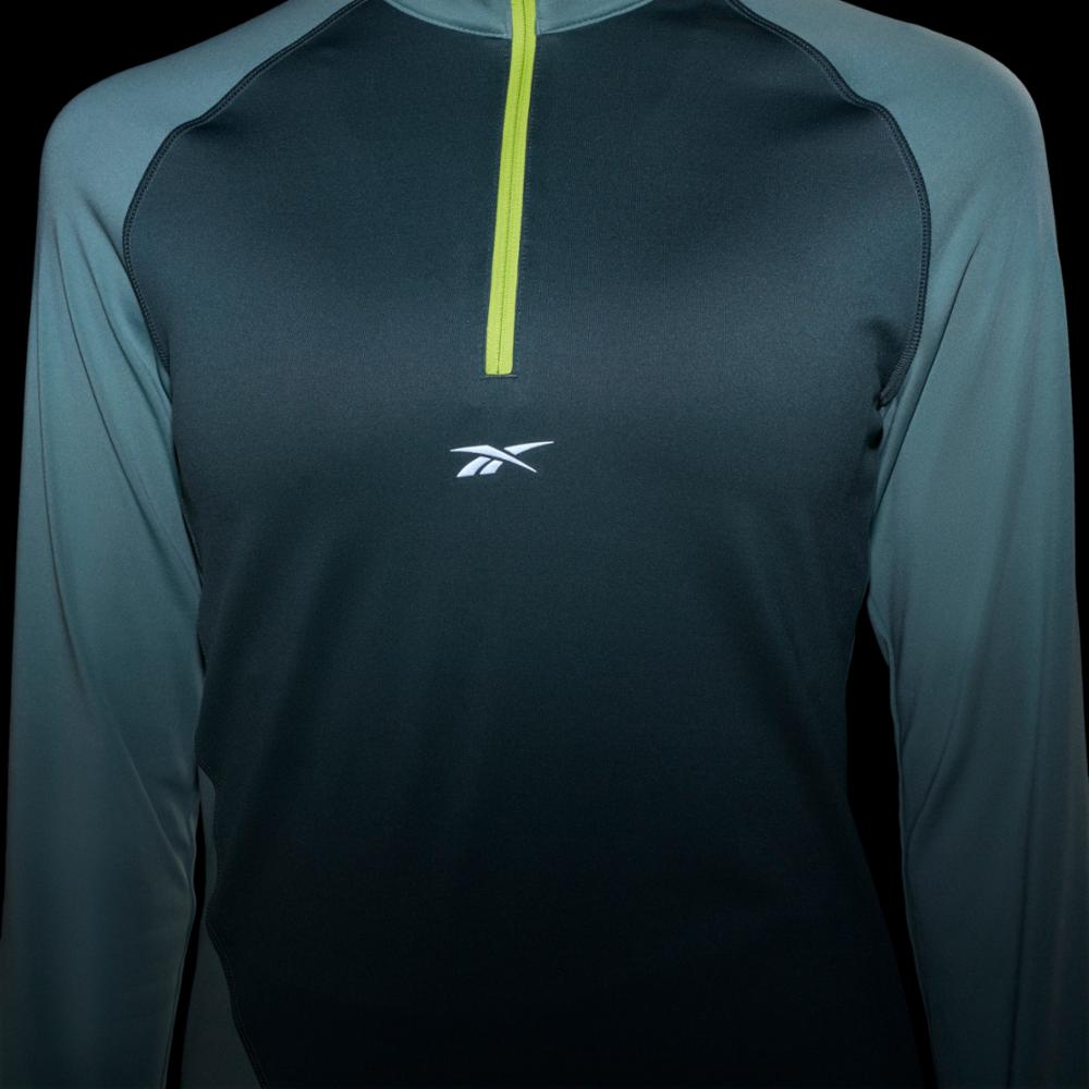 Reebok Women's Running 1/4 Zip  In Chlgrn REG