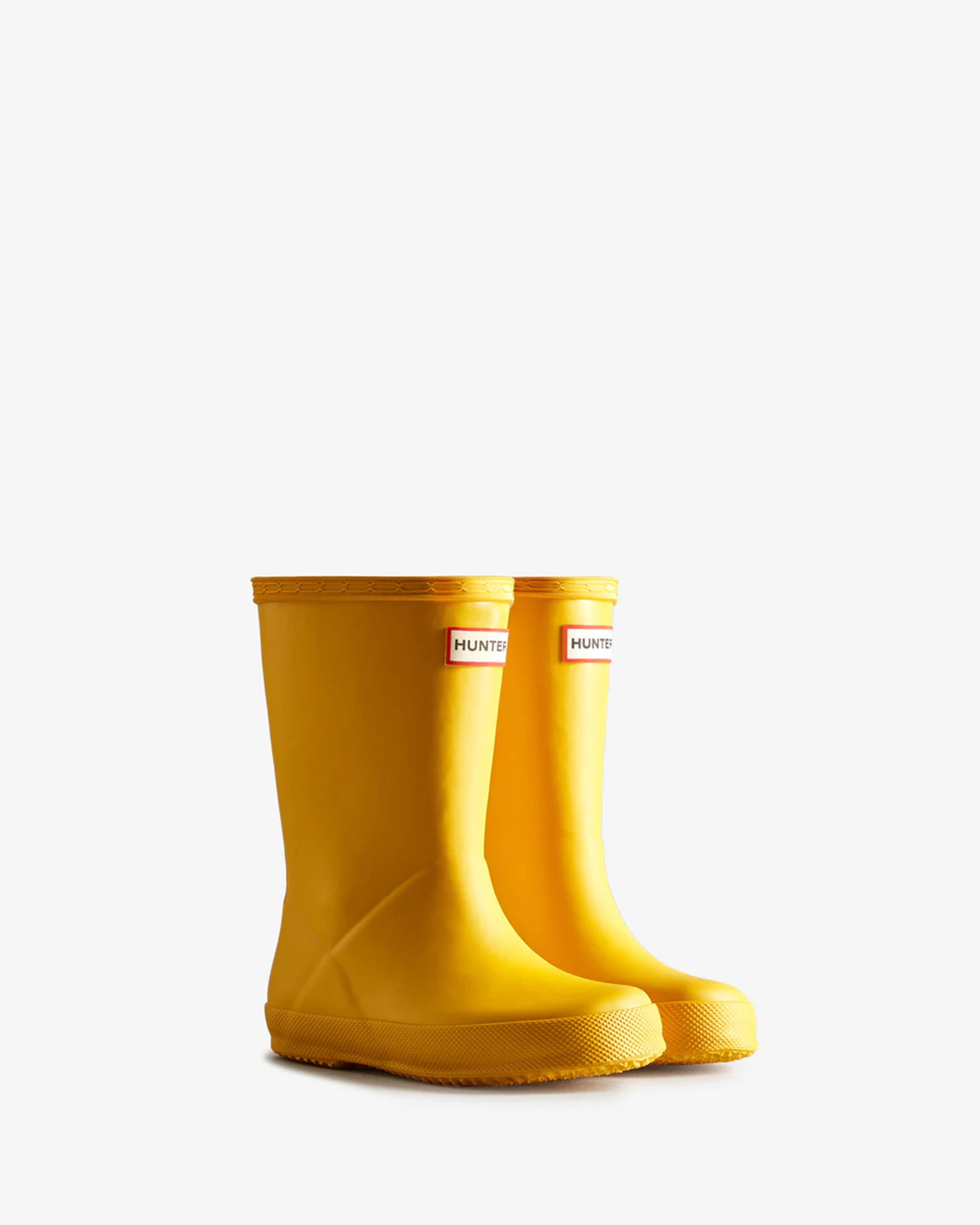Hunter Kids' Lk First Clsc Boot M In Yellow