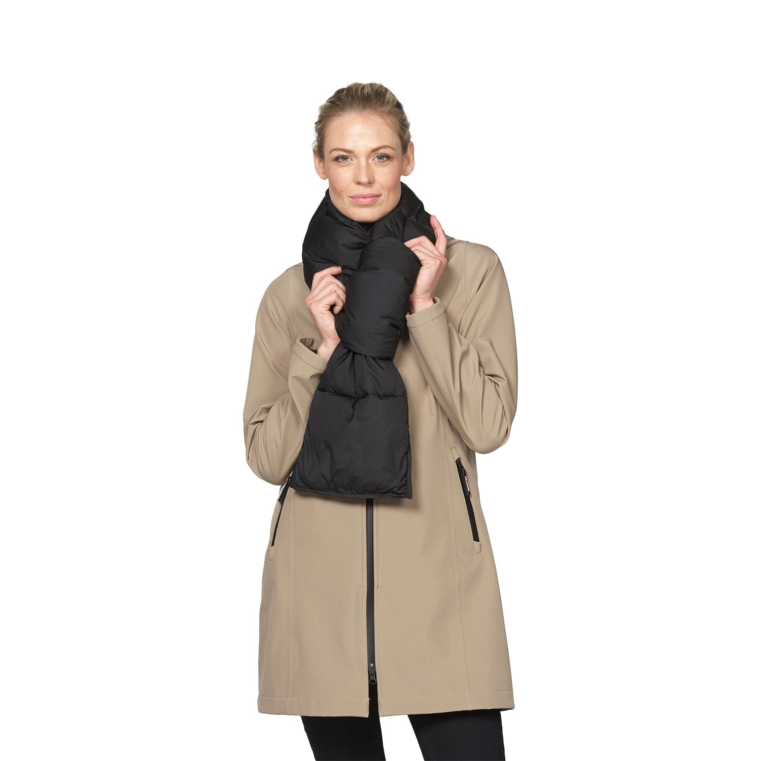 Ilse Jacobsen Women's Padded Scarf in Black