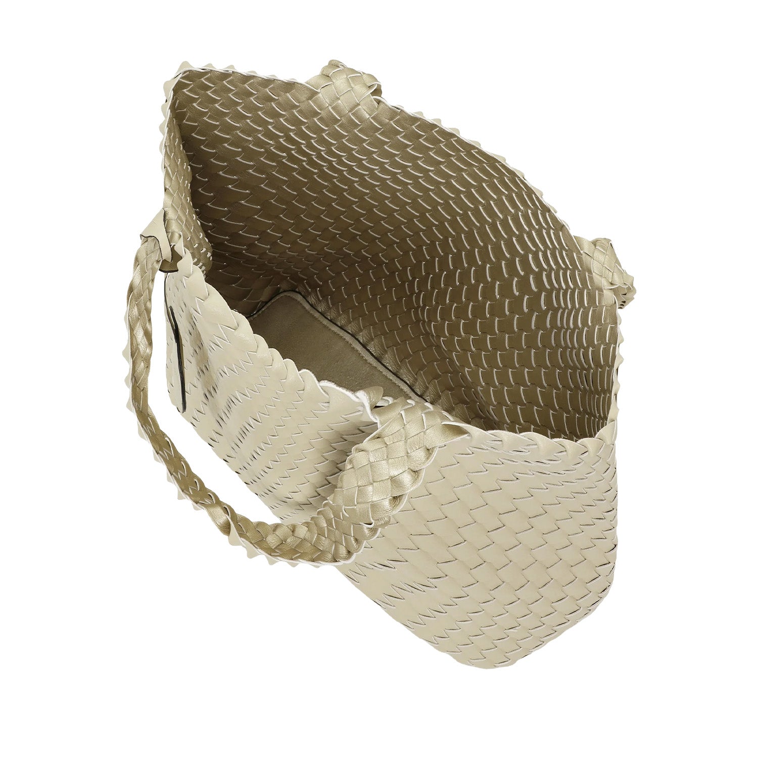 Ilse Jacobsen Tote Bag in Ivory/Platin