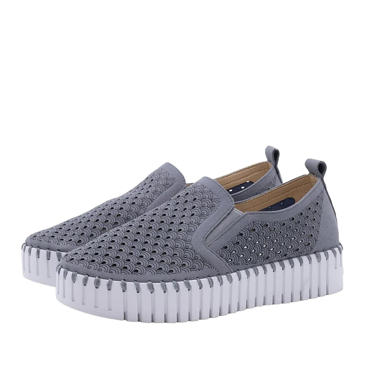 Ilse Jacobsen Women's Tulip C1002 in Grey Blue 636