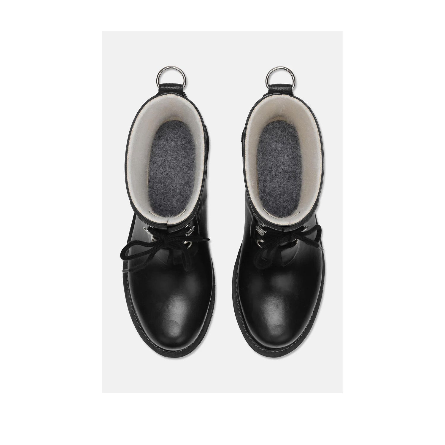 Ilse Jacobsen Women's RUB52 Short Rubber Boots in Black