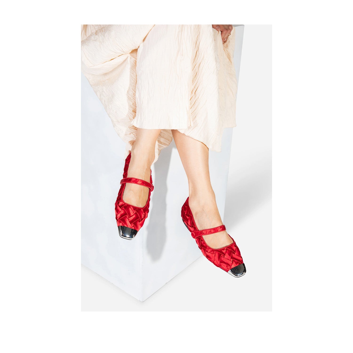 Intentionally Blank Women's Ribbons in Cherry