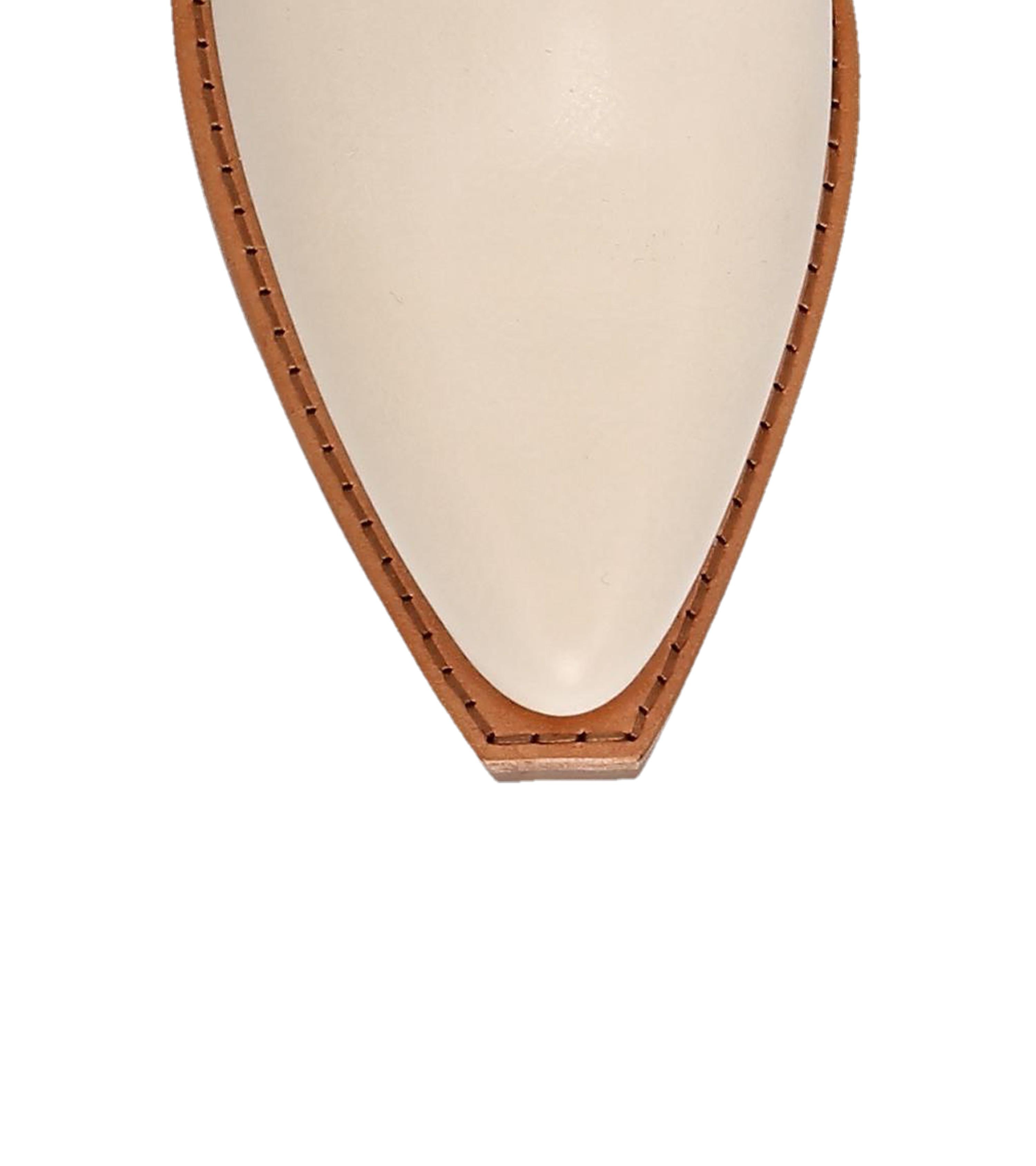 Frye  Women's Irlene Tall Deco Stitch White M