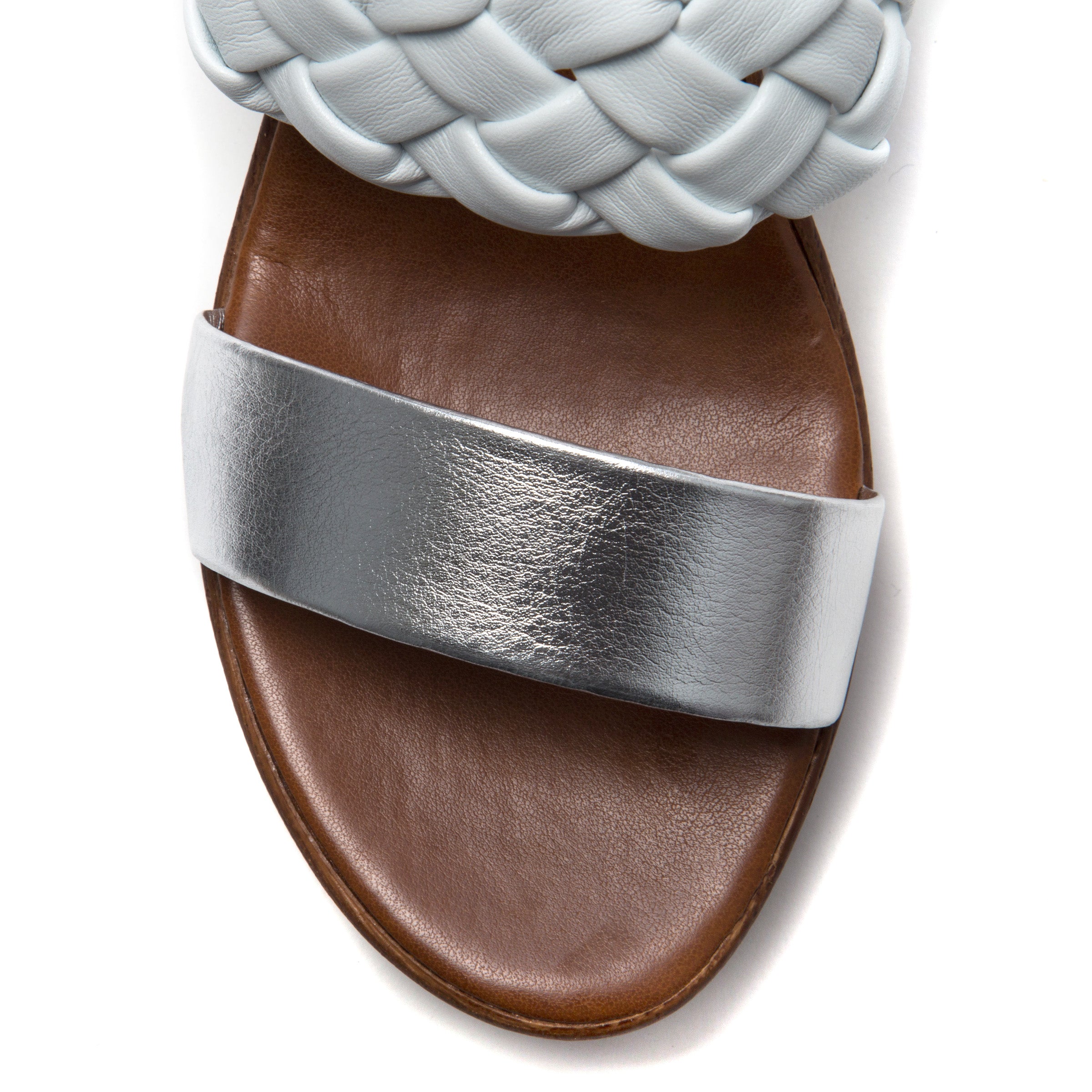 Italian Shoemakers Women's 6463S22 In White/Silver M