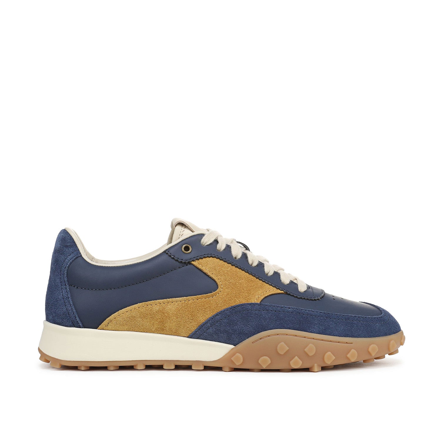 Vince. Men's Palisades Runner in Hthr/Gold Dust