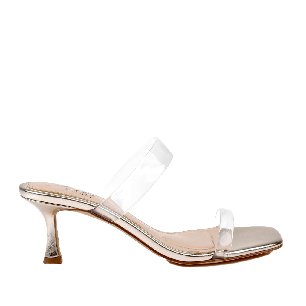 Jewel Badgley Mischka Women's Philippa in Clear Gold