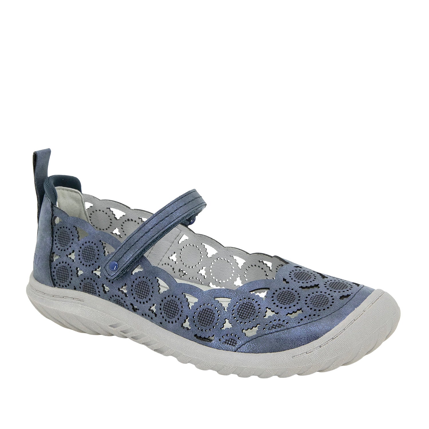 JBU Women's Anne - Wide in Navy Shimmer