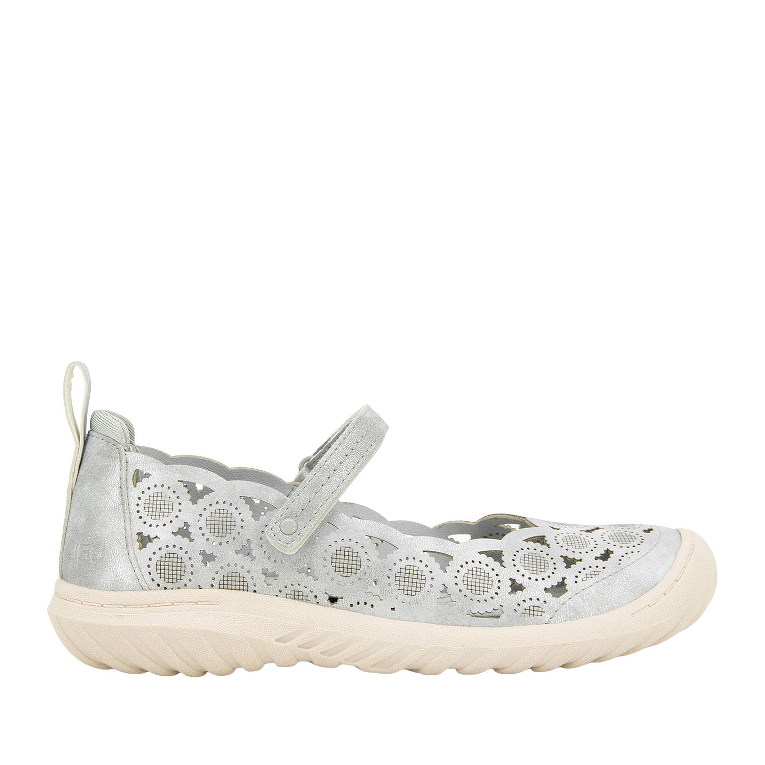 JBU Women's Anne-wide in Silver Shimmer