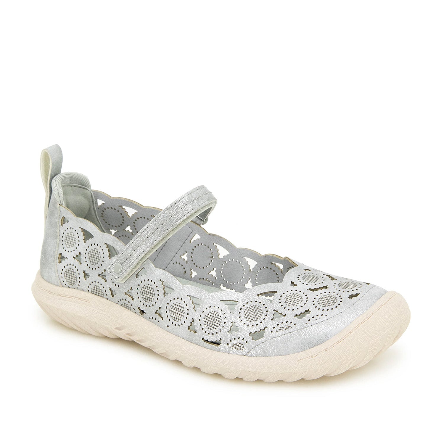 JBU Women's Anne-wide in Silver Shimmer