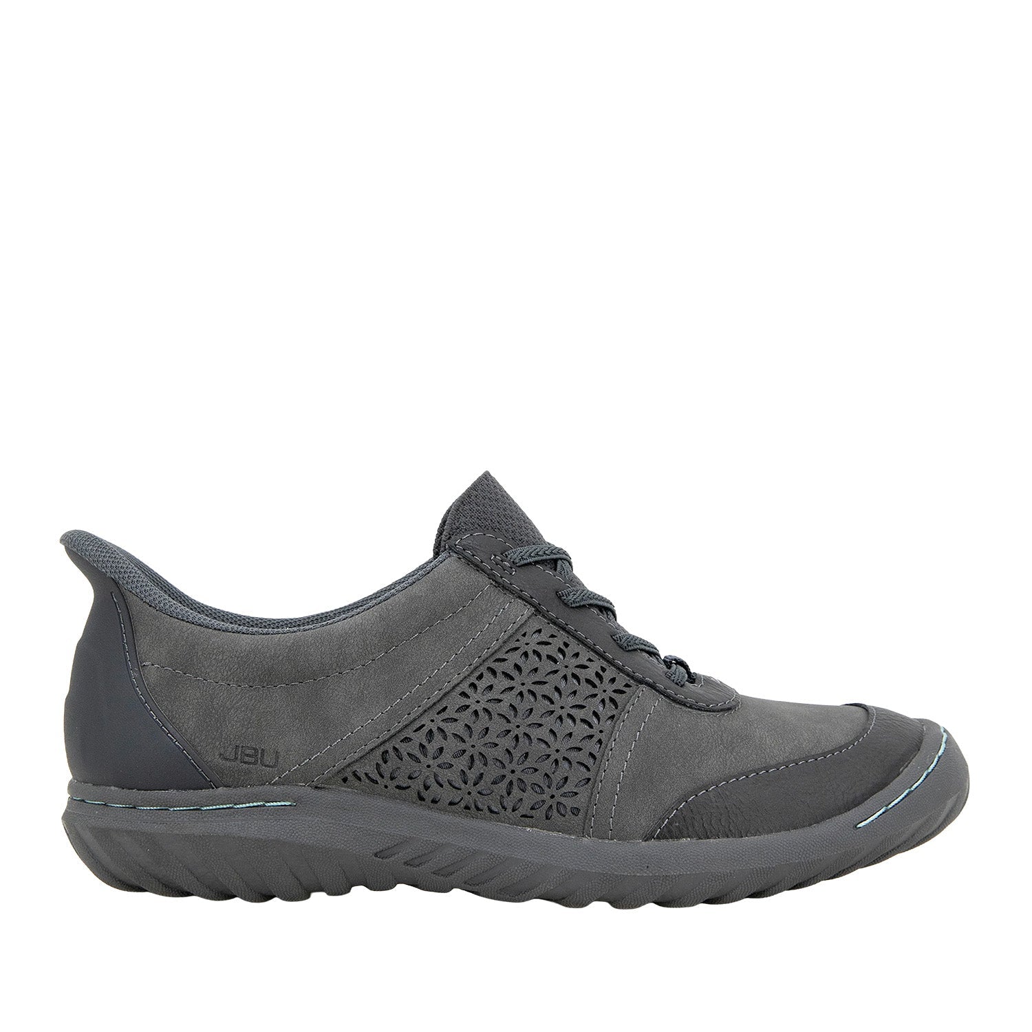 JBU Women's Veronica Touchless in Charcoal/teal