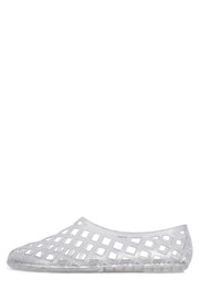 Jeffrey Campbell Women's Jellz M In Clear Silver