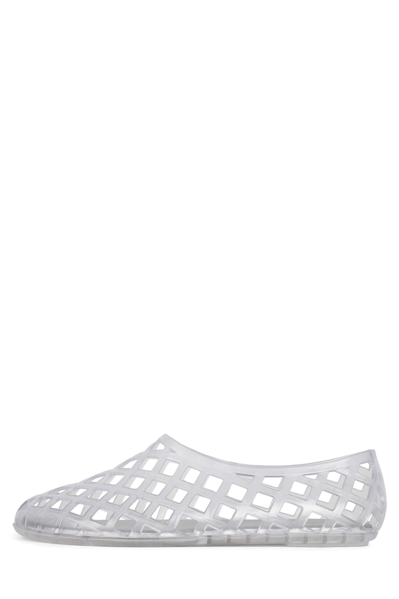 Jeffrey Campbell Women's Jellz In Clear Silver M