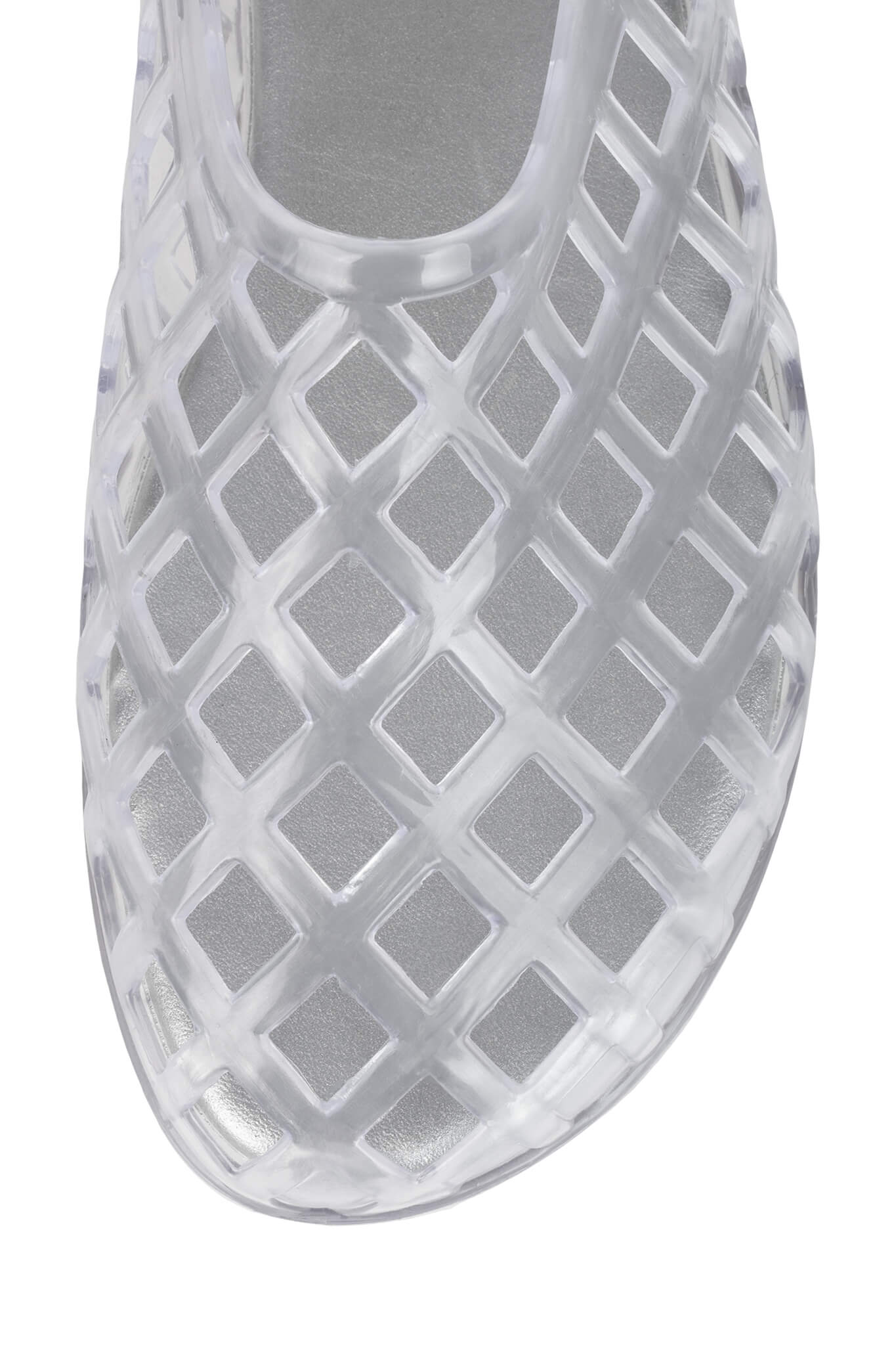 Jeffrey Campbell Women's Jellz M In Clear Silver