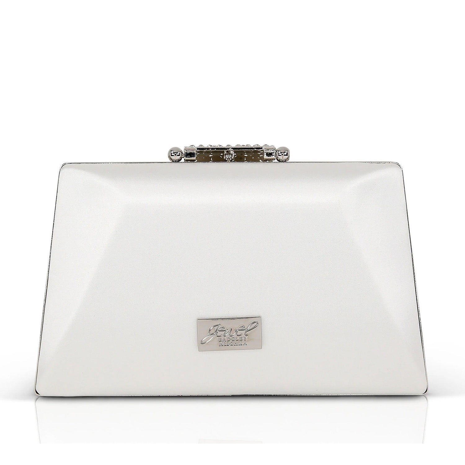 Jewel Badgley Mischka Handbags Women's Amira in White