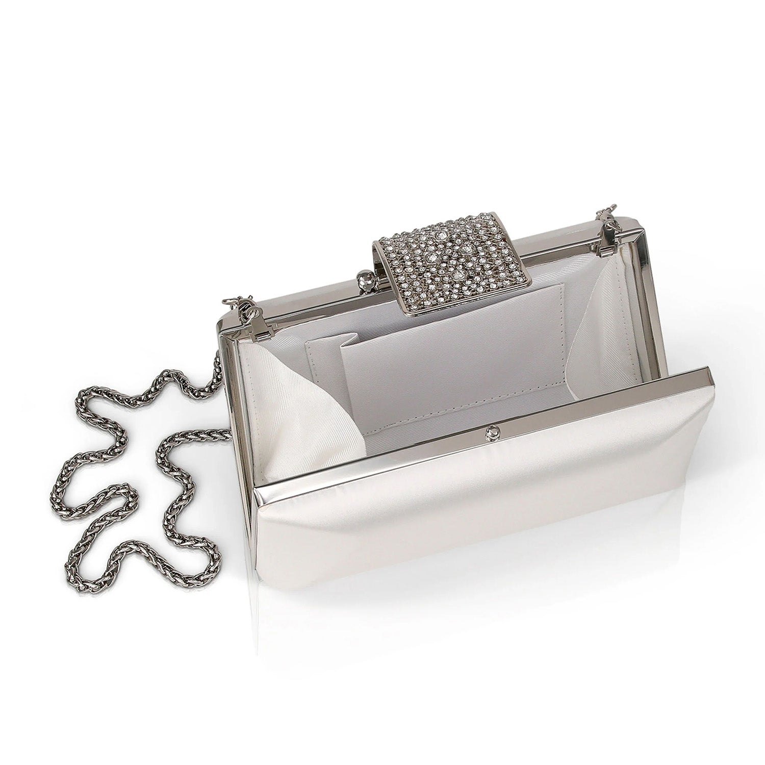 Jewel Badgley Mischka Handbags Women's Amira in White