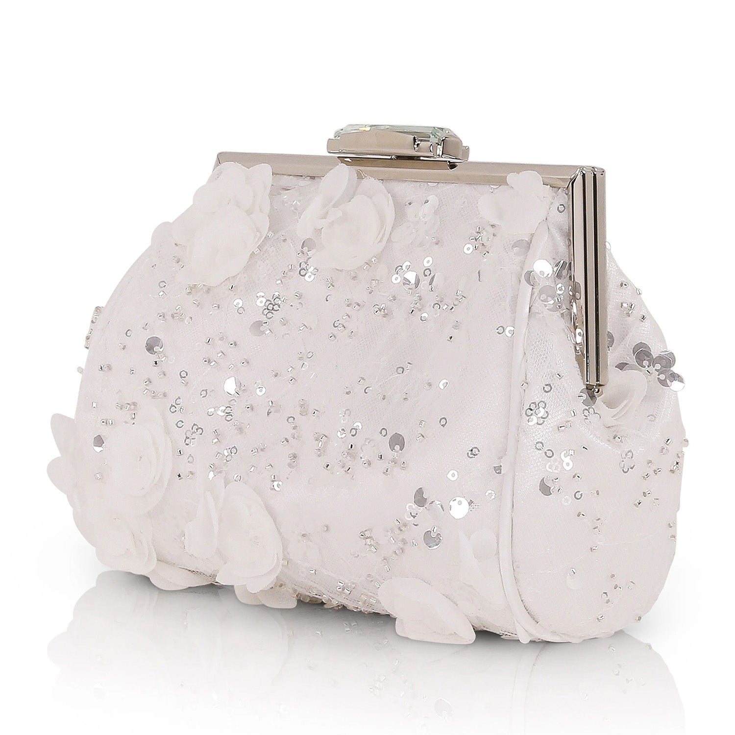 Jewel Badgley Mischka Women's Bea in White