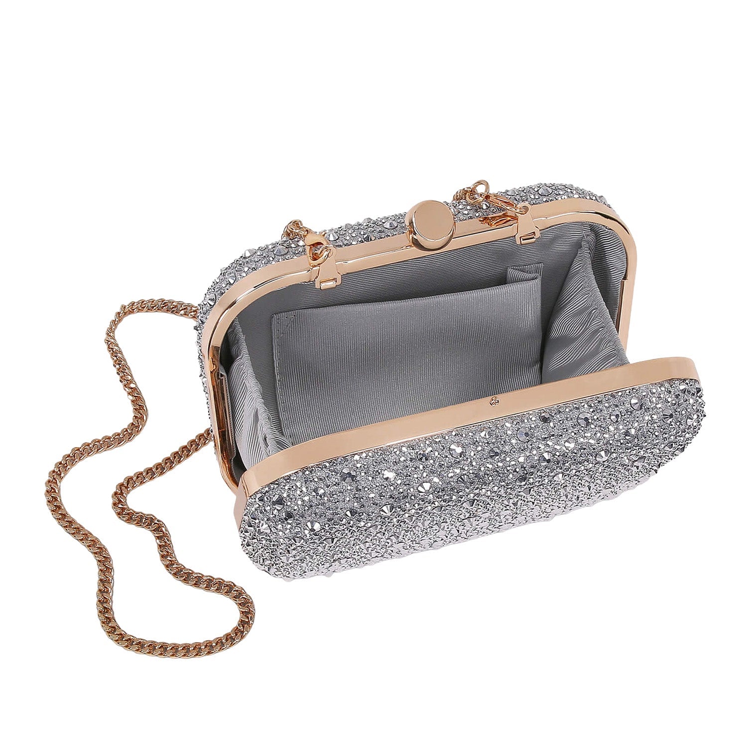 Jewel Badgley Mischka Handbags Women's Celest in Silver