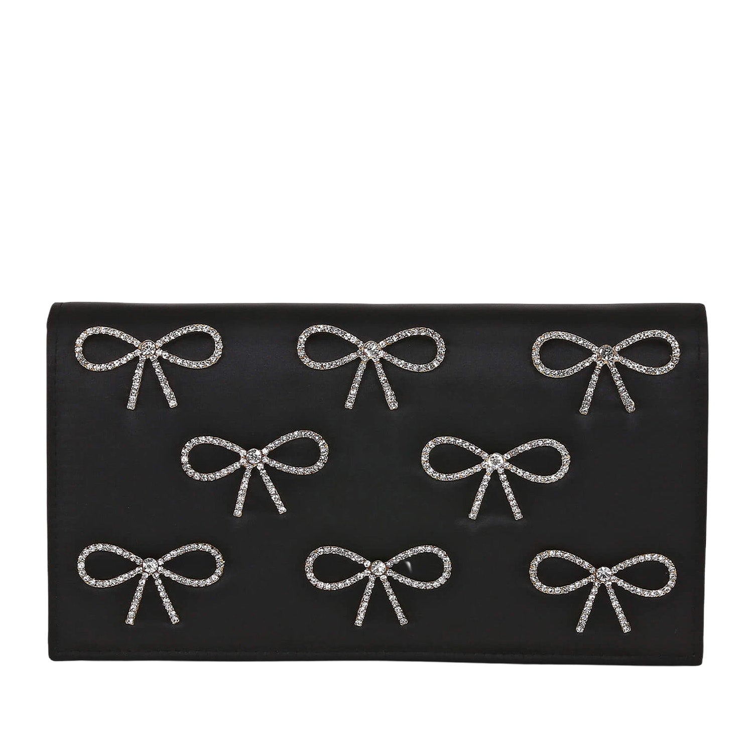 Jewel Badgley Mischka Handbags Women's Julie Bow in Black