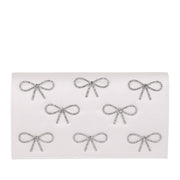 Jewel Badgley Mischka Handbags Women's Julie Bow in White