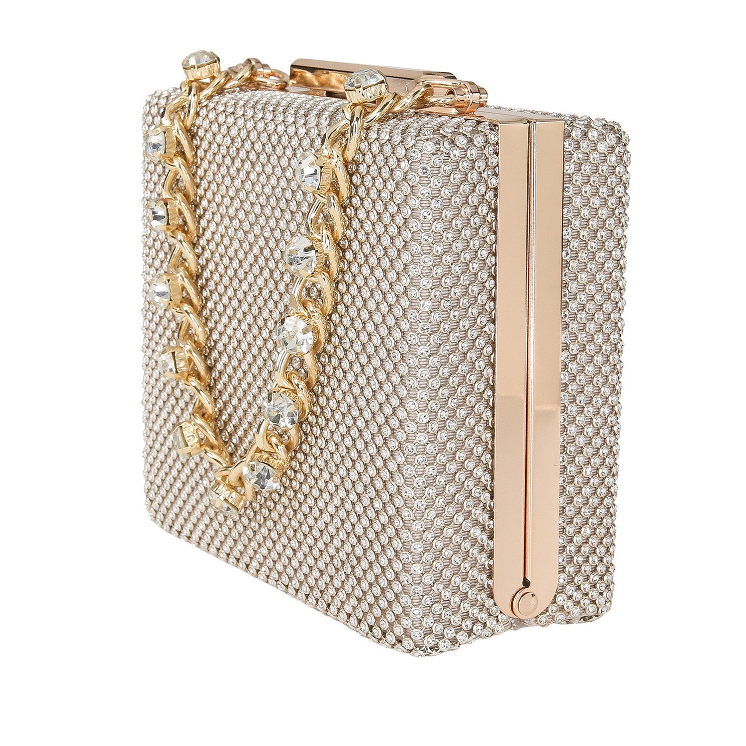 Jewel Badgley Mischka Handbags Women's Katie in Gold