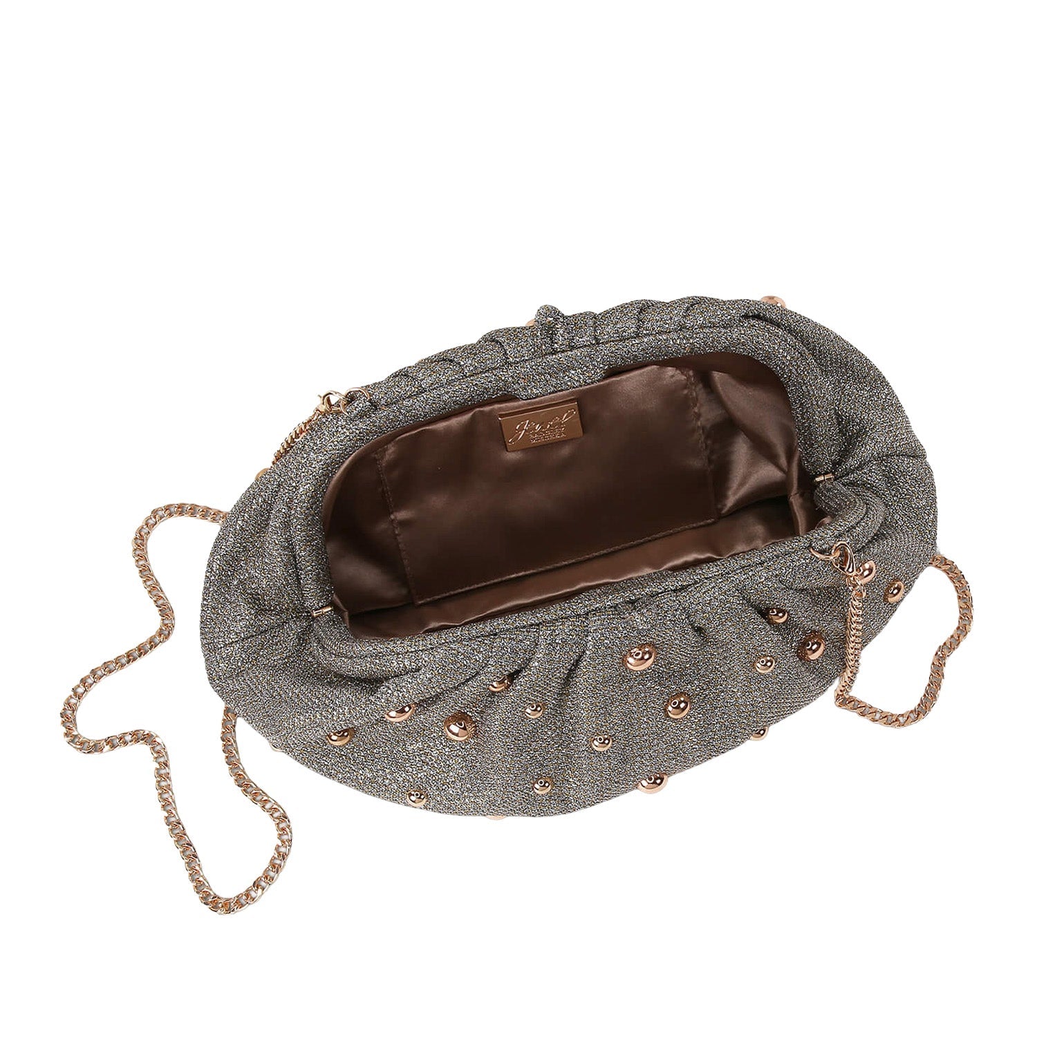 Jewel Badgley Mischka Handbags Women's Margot in Silver/Gold