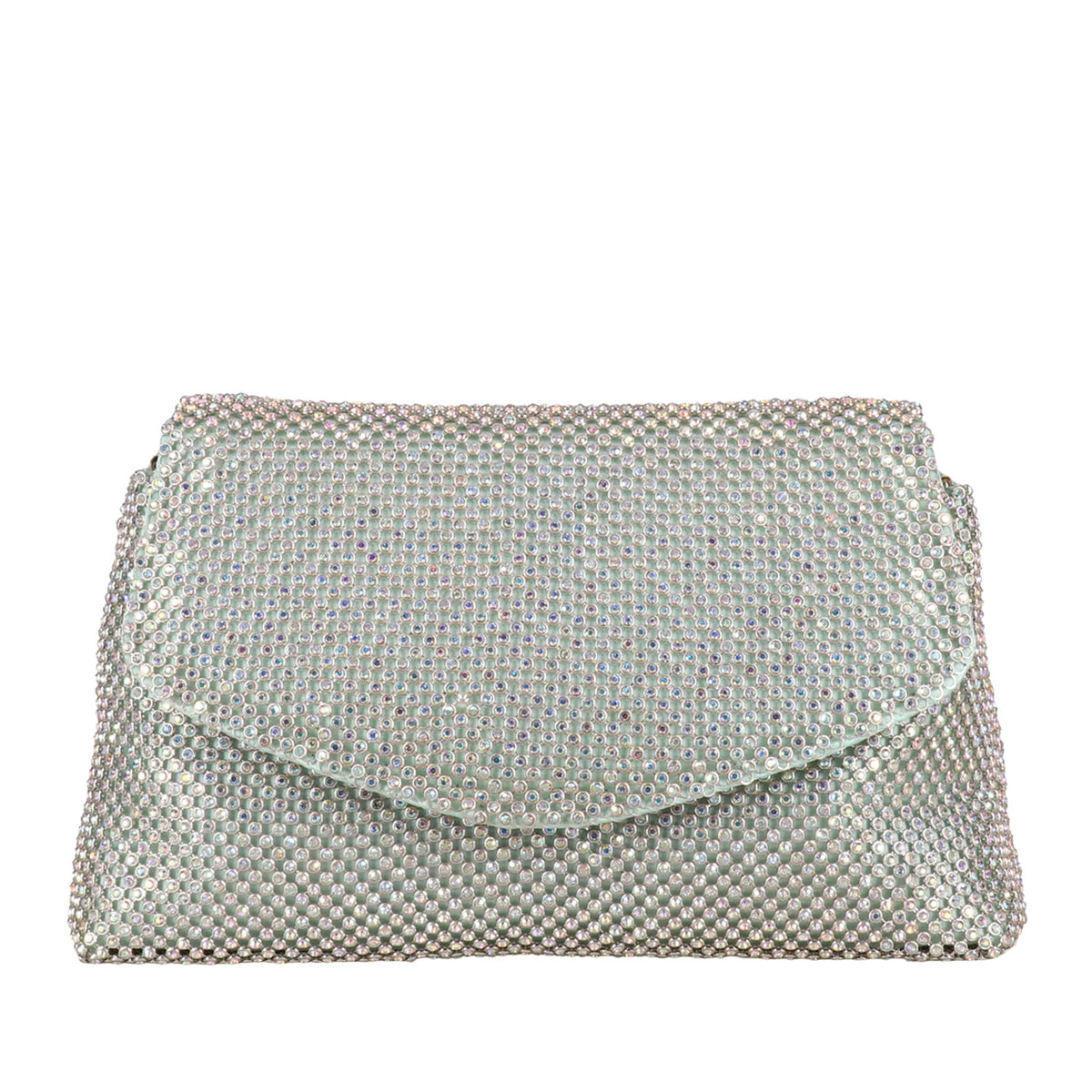Jewel Badgley Mischka Handbags Women's Navy in Mint Green, OS